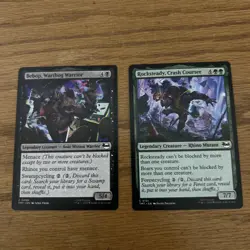 Magic: The Gathering TMNT Bebop And Rocksteady Two Card Lot ￼ - Image 1