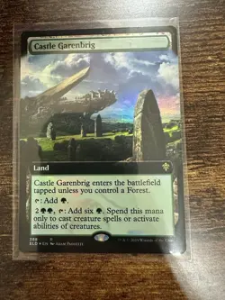 Castle Garenbrig (Extended Art) Throne of Eldraine Foil - Image 1