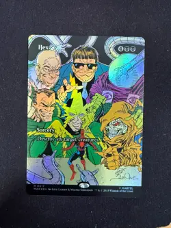 Hex (FOIL BORDERLESS) Marvel's Spider-Man - Magic/MTG - Image 1