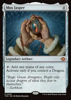 Magic The Gathering MTG MOX JASPER Tarkir: Dragonstorm NM Near Mint - Image 1