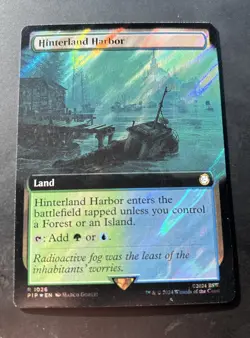 Hinterland Harbor (Extended Art) (Surge Foil) Universes Beyond: Fallout Foil - Image 1