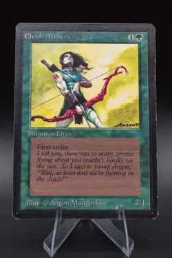 Elvish Archers - 1993 Magic the Gathering - Limited Edition Beta Regular - Image 1