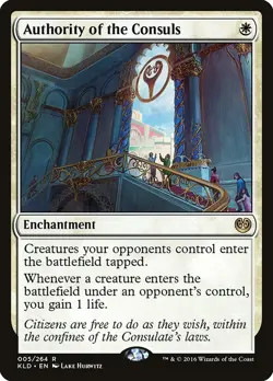 Set 4x Authority of the Consuls - MtG KLD-EN - Image 2