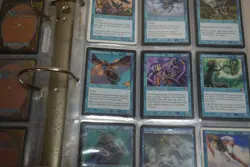 Magic The Gathering Binder w 375+ Cards 1990s Wizards of the Coast MTG Fantasy - Image 3