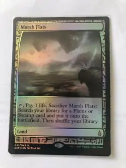 Marsh Flats - Magic The Gathering - Zendikar Expeditions - Lightly Played - Image 1