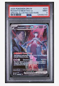 Team Rockets Mewtwo EX SRI 231/182 Sv10: Destined Rivals MINT Pokemon TCG 2025 - Image 1