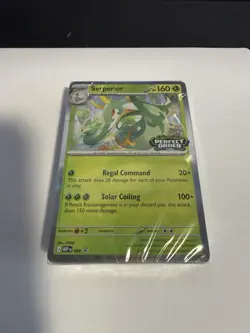 Perfect Order Build & Battle Deck Pokemon Serperior MEP 064 Stamped Promo NM - Image 1