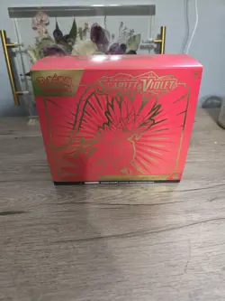 Scarlet and Violet Base ETB BOX & ACCESSORIES ONLY, NO BOOSTER PACKS - Image 1