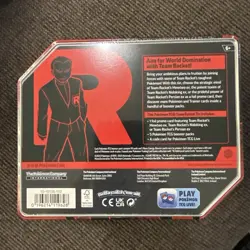 Destined Rivals Team Rocket Tin Nidoking ex New/Sealed - Pokemon TCG (5 Packs) - Image 2