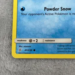 Snover 41/236 - Unified Minds - Common - Pokemon Card TCG - LP - Image 2