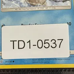 Snover 41/236 - Unified Minds - Common - Pokemon Card TCG - LP - Image 5