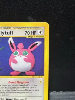 Pokemon TCG - Wigglytuff 🎵🌟 34/144 Skyridge ⛰ Non Holo Rare E-Series Card LP - Image 4