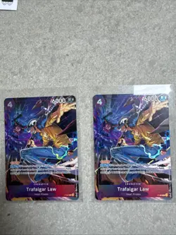Trafalgar Law (Illustration Box Vol.6) P-093 One Piece Promotion Cards Foil X2 - Image 1