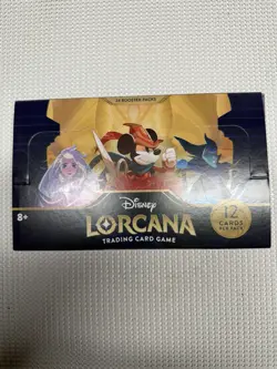 Disney Lorcana: The First Chapter Booster Box FIRST PRINT RUN CM1 - Image 1