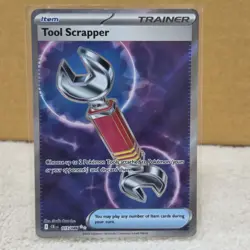 Tool Scrapper Pokemon TCG Chaos Rising Trainer Item Ultra Rare 115/086 - Image 1