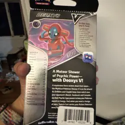 Pokemon TCG: Deoxys V Battle Deck A Meteor Shower of Psychic Power—with Deoxys V - Image 2