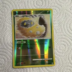 Pokemon TCG Burmy Sandy Cloak 57/99 Arceus Reverse Holo Common 40 HP 2009 - Image 1
