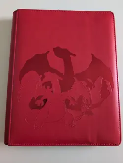 Ultra PRO Pokemon TCG Charizard Red Binder 360ct 9-Pocket Used - Image 1