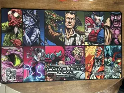 Cataclysm Arcade Play Mat TCG ACD Expo + 1 Early Bird Booster Pack - Image 2