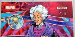 2026 Topps Finest Fantastic Four AGATHA HARKNESS Negative Zone Red ALPHA 1/5 - Image 2