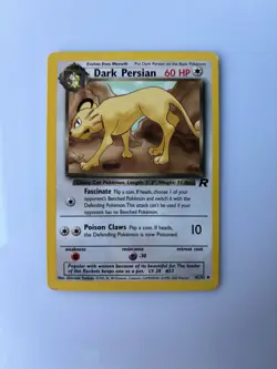 Pokemon TCG Dark Persian 42/82 Uncommon ENG Near Mint Team Rocket Card - Image 2
