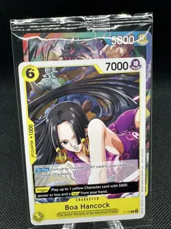One Piece TCG Boa Hancock P-115 Sealed pre release event promo - Image 2