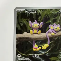 Aipom - Holo Illustration Rare - Paradox Rift - NM 211/182 - Pokemon TCG - Image 2