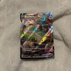 Pokemon TCG Snorlax VMAX Sword & Shield Base Set 142/202 - Image 1