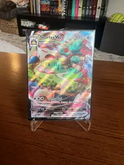 Snorlax VMAX - 142/202 - Sword & Shield Base Set - Ultra Rare - Pokemon TCG - Image 1
