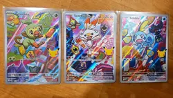 Pokemon TCG First Partner Illustration Collection Series 2 Gen 8 Galar Starters - Image 1
