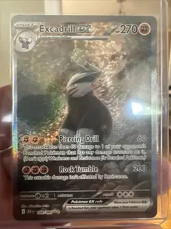 Excadrill EX SIR 168/086 Black Bolt - Pokemon TCG English MINT -PACK FRESH- - Image 1