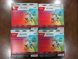 Pokemon TCG - First Partner Illustration Collection Series 2 x4 - New And Sealed - Image 3