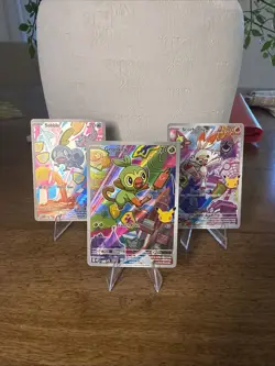 Pokemon TCG First Partner Illustration Collection Series 2 Gen 8 Galar Starters - Image 1