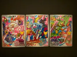Pokemon TCG First Partner Illustration Collection Series 2 Gen 8 Galar Starters - Image 1