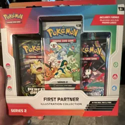 Pokemon TCG First Partner Illustration Collection Series 2 Promo Box - Image 1