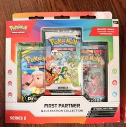Pokemon TCG First Partner Illustration Collection Series 2 Booster Box x2 - Image 2