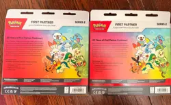 Pokemon TCG First Partner Illustration Collection Series 2 Booster Box x2 - Image 4