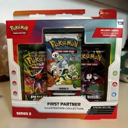 Pokemon First Partner Illustration Collection Series 2 Box (Damaged edge on box) - Image 1