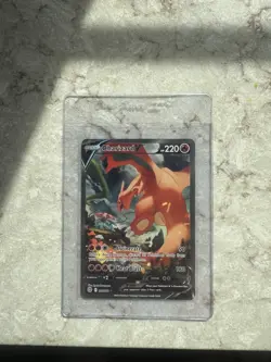 Pokemon TCG: Charizard V (Alt Full Art) 154/172 SWSH09 Brilliant Stars NM HOLO - Image 1