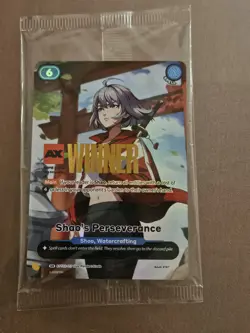 Azuki TCG Shao Perseverance AX Winner Foil Card (English) Sealed Anime Expo - Image 1