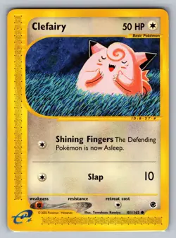 Clefairy Expedition #101/165 Common Pokemon Card - Image 1