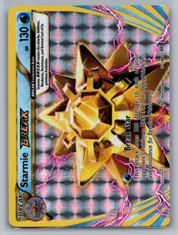 Starmie BREAK XY - Evolutions #32/108 Rare BREAK,Holo Pokemon Card - Image 1