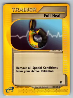 Full Heal Expedition #154/165 Common Pokemon Card - Image 1