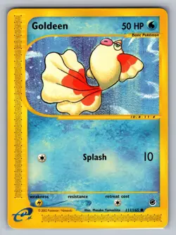 Goldeen Expedition #111/165 Common Pokemon Card - Image 1