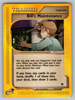 Bill's Maintenance Expedition #137/165 Uncommon Pokemon Card - Image 1