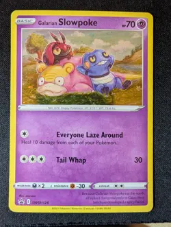 Pokemon SWSH: Sword & Shield Promo Cards #SWSH126 Galarian Slowpoke NM - Image 1