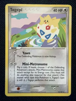 Pokemon TCG Togepi Card 50/109 Non Holo VLP - Image 1