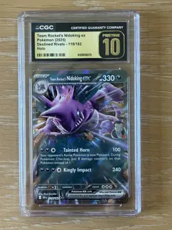 Team Rocket's Nidoking ex 217 Sv: Scarlet & Violet Promo Cards Holo - Image 1