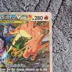 Charizard VSTAR SWSH262 Sword & Shield Black Star Promo Full Art Holo Pokemon - Image 2