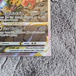 Charizard VSTAR SWSH262 Sword & Shield Black Star Promo Full Art Holo Pokemon - Image 4